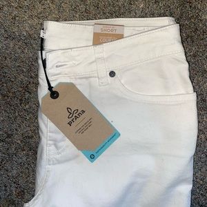 White Prana Jeans